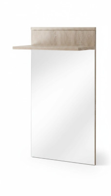 Luxury coat rack hallway mirror clothes stand wooden furniture design