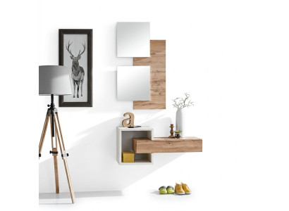Design Set 4-piece Hallway Furniture Modern Design Wall Shelf New Furniture