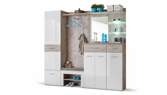 Modern furniture set for shoes