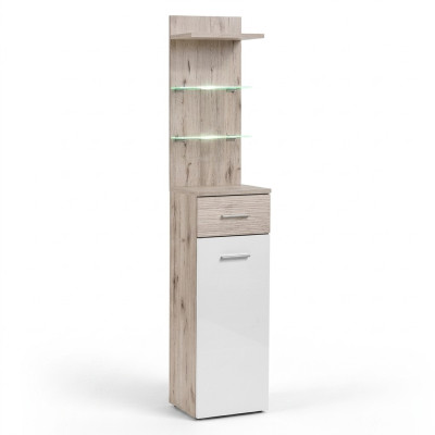 Luxury design bookshelf furniture cabinet wooden hallway shelf new