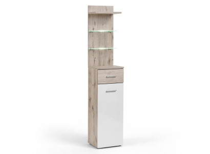Luxury design bookshelf furniture cabinet wooden hallway shelf new