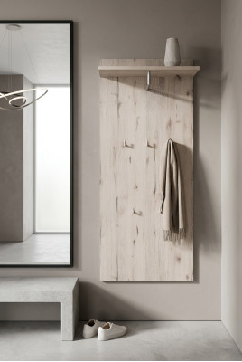 Shaped wooden coat rack, luxury furniture, modern decoration