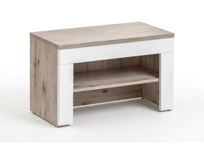 Modern wooden shoe cabinet