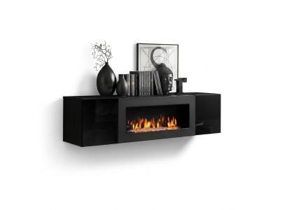 Luxury design cabinet for living room with fireplace