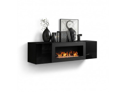 Luxury design cabinet for living room with fireplace