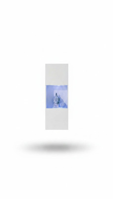 White hanging display cabinet for modern luxury living room decor