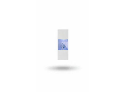 White hanging display cabinet for modern luxury living room decor
