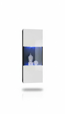 Modern hanging display cabinet for designer living room