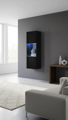 Modern wall-mounted display cabinet luxury decoration built-in wardrobe