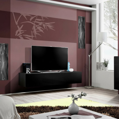 Modern luxury wooden TV cabinet