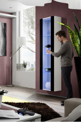 Luxury hanging display cabinet in modern design for the living room in new style
