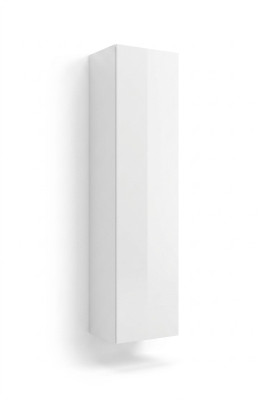 Luxury white wooden built-in wardrobe with modern design for the living room