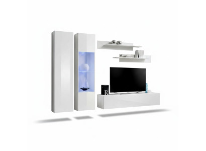 Modern wall shelf furniture set