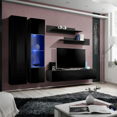 Modern design living room shelf TV stand