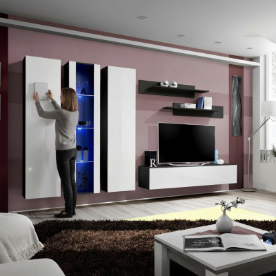 Modern furniture with display cabinet, TV stand, wall cabinets, living room shelf, new