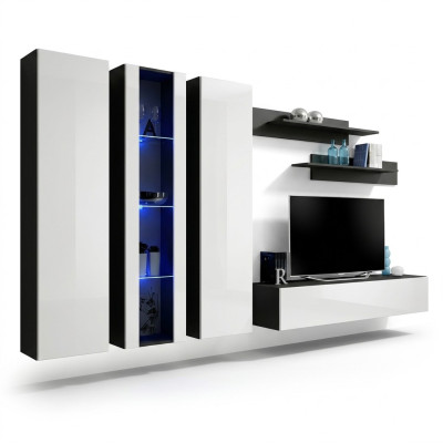 Modern furniture with display cabinet, TV stand, wall cabinets, living room shelf, new
