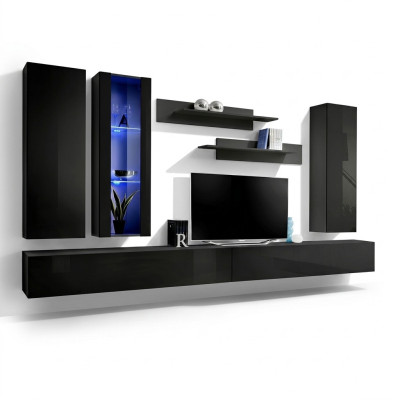 TV stand modern wall shelf living room design decor wall unit furniture