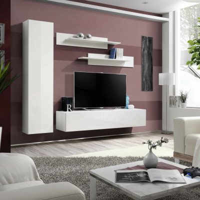 Living room wall unit white TV stand designer furniture living room furniture wall shelves