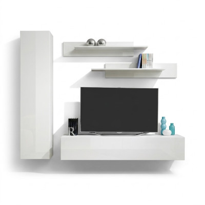 Living room wall unit white TV stand designer furniture living room furniture wall shelves