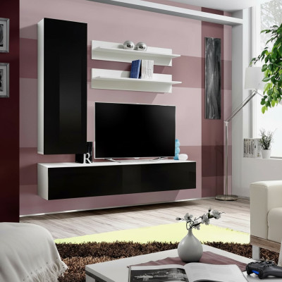 Modern wall unit luxury living room furniture design TV stand wall cabinet