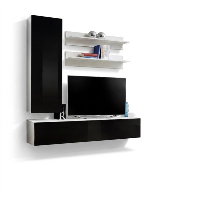 Modern wall unit luxury living room furniture design TV stand wall cabinet