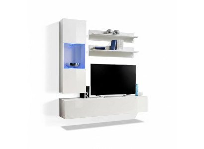 Living room wall unit TV stand lowboard designer wall cabinet wood furniture