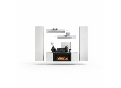 Modern wall unit, designer furnishing wall shelves, hanging display cabinet, sideboard new