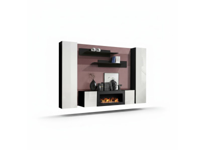 Living room furniture complete wall unit sideboard wall shelves luxury furnishings