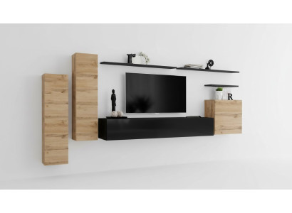 Luxury Living Room Furniture Set Designer Living Wall Wall Shelf Wall Cabinet Furniture
