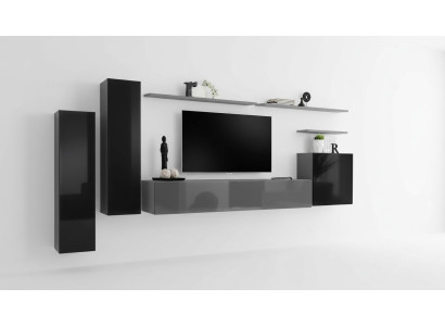 Modern wall unit luxury design living room furniture wall cabinet wall shelf new