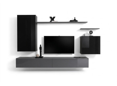 Wall unit sideboard wall shelf TV cabinet shelf wall cabinet living room furniture