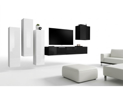 Living room wall cabinet luxury set TV stand modern furniture wood designer