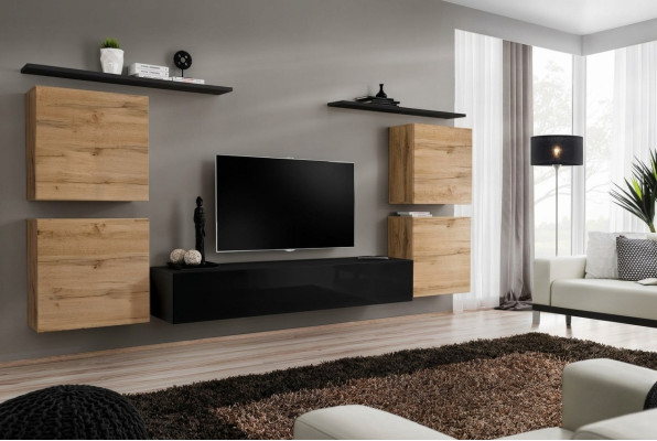 Luxury Furniture Wall Unit TV Stand Design Sideboard Wall Cabinet New