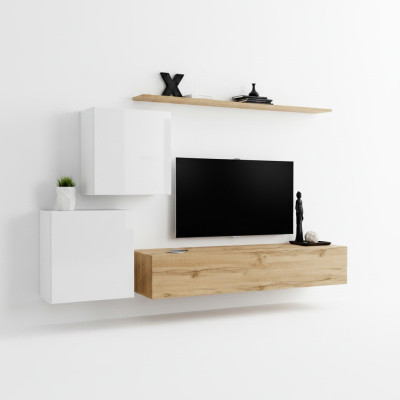 Modern living room wall unit designer sideboard TV stand 4-piece set new