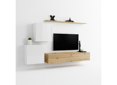 Modern living room wall unit designer sideboard TV stand 4-piece set new