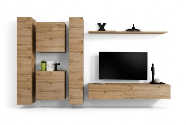Wall cabinet living room designer wall unit wall shelf wood wall cabinet