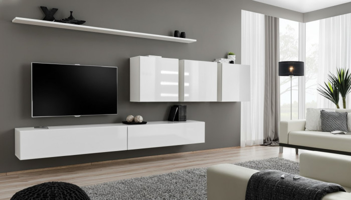 Living room furniture white sideboard designer style modern wooden furniture new