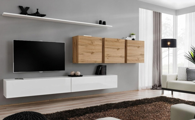 Living room furniture modern wall unit wall cabinet sideboard TV stand designer