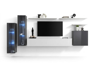 Complete wall unit TV stand wall shelf luxury wall cabinet furnishing designer