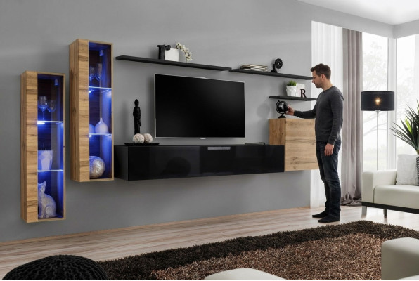 Luxury Furniture Wall Unit Sideboard Designer Wall Cabinet TV Stand