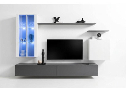Grey furniture, living room furniture, designer wooden furniture, luxury style cabinet, wall cabinet