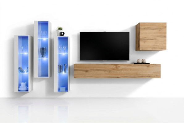 Living room furniture designer wall unit TV stand high-gloss sideboard wall cabinet