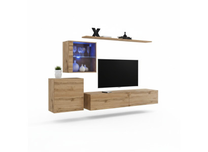 Wall unit modern TV stands living room furniture design wall shelves complete