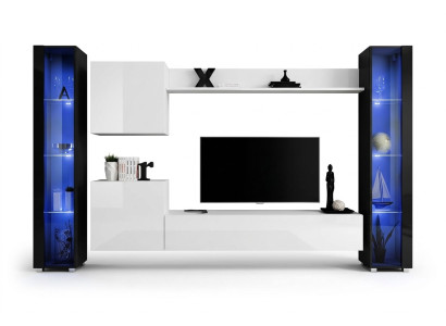 Group Wall Unit Modern Wall Shelf Designer Wall Cabinet Luxury Wood Furniture