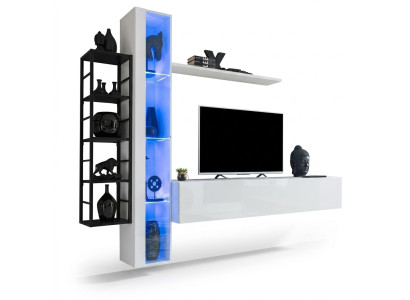 Luxury Wall Unit Designer Style Modern Living Room Set Wall Display Cabinet Sideboard