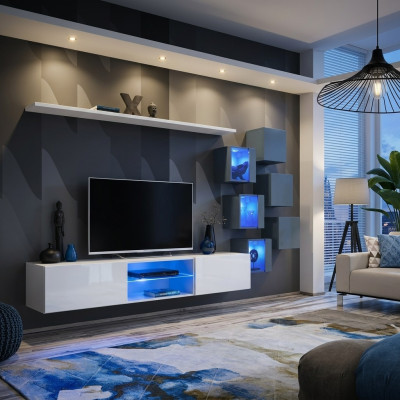 Luxury furniture wooden furniture furnishings TV stand shelves sideboard wall cabinet