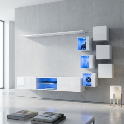Luxury Wall Unit Set New Furniture Wall Cabinet Living Room Furniture Complete
