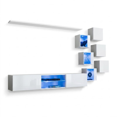 Luxury Wall Unit Set New Furniture Wall Cabinet Living Room Furniture Complete