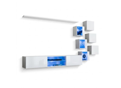 Luxury Wall Unit Set New Furniture Wall Cabinet Living Room Furniture Complete
