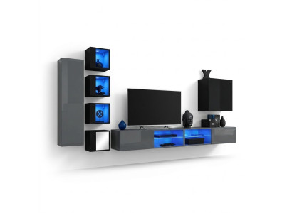 Modern furniture set living room complete wall unit wooden furniture TV stand